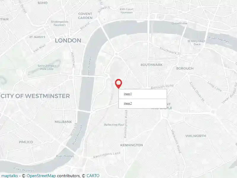 Ui Geo Menu